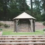 Wedding ceremony at Holywell House Hampshire